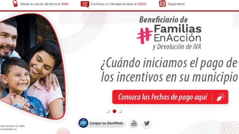 DAVIPLATA FAMILIAS EN ACCION Notaría 19 . Servicios notariales Bogota
